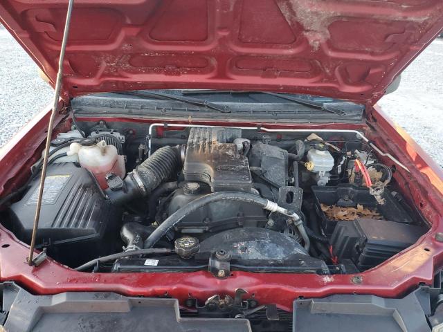 1GCCS198X48164658 - 2004 CHEVROLET COLORADO MAROON photo 11