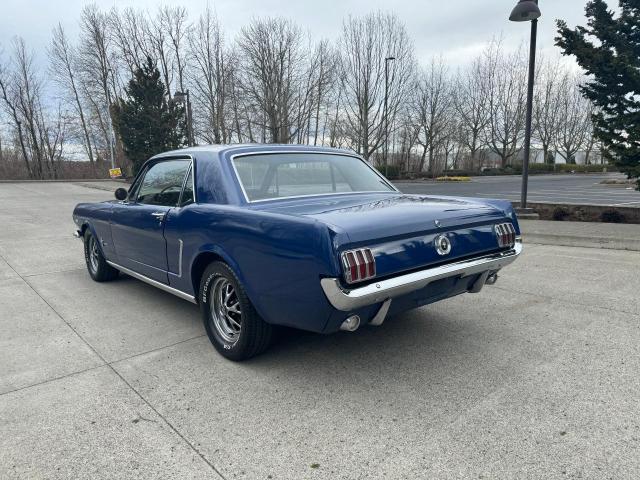 5R07C146264 - 1965 FORD MUSTANG BLUE photo 3