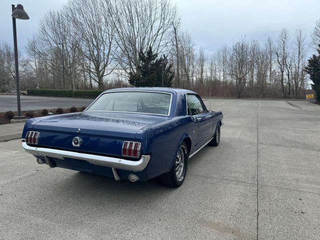 5R07C146264 - 1965 FORD MUSTANG BLUE photo 4