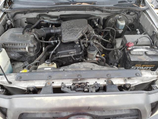 5TETX22N86Z185355 - 2006 TOYOTA TACOMA ACCESS CAB ვერცხლისფერი ფოტო 11