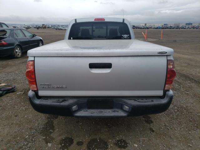 5TETX22N86Z185355 - 2006 TOYOTA TACOMA ACCESS CAB ვერცხლისფერი ფოტო 6