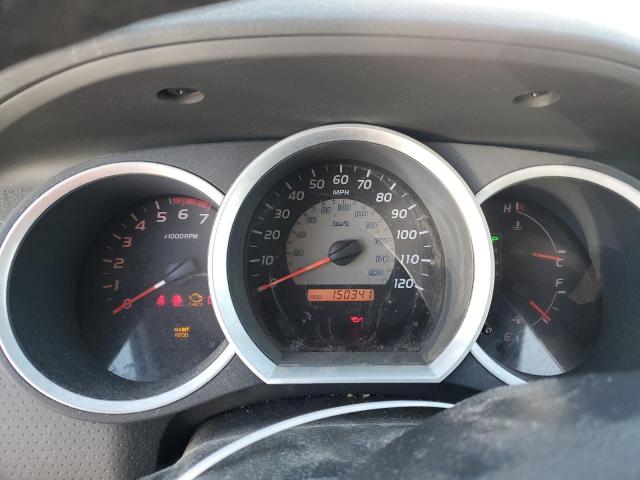 5TETX22N86Z185355 - 2006 TOYOTA TACOMA ACCESS CAB ვერცხლისფერი ფოტო 9