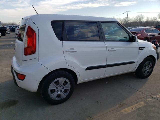 KNDJT2A58D7771207 - 2013 KIA SOUL WHITE photo 3