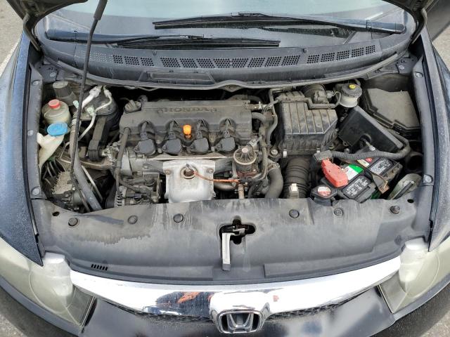 2HGFA1F94BH527378 - 2011 HONDA CIVIC EXL შავი ფოტო 11