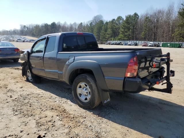 5TFUX4EN9FX032759 - 2015 TOYOTA TACOMA ACCESS CAB GRAY photo 2