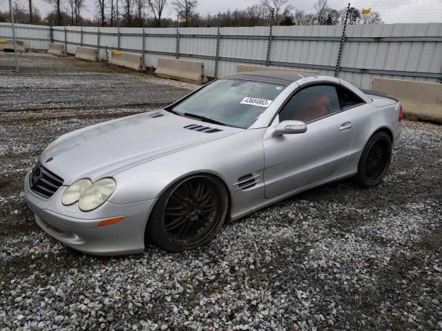 WDBSK75F25F100984 - 2005 MERCEDES-BENZ SL 500 SILVER photo 1