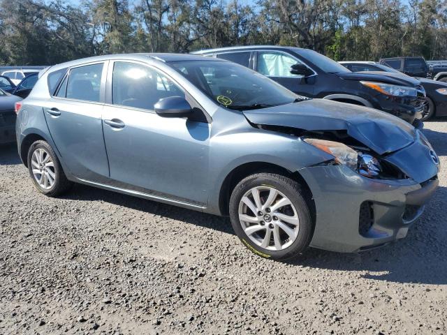 JM1BL1L76D1712138 - 2013 MAZDA 3 I BLUE photo 4