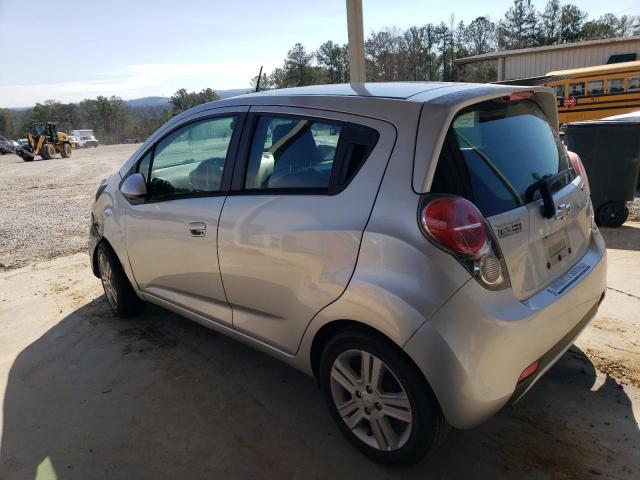 KL8CB6S98DC542157 - 2013 CHEVROLET SPARK LS SILVER photo 2