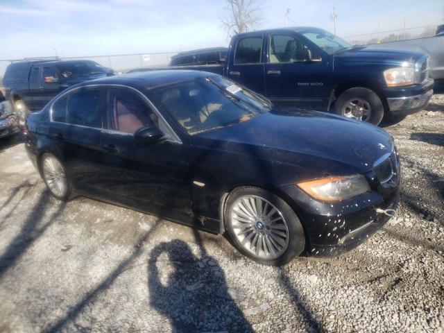 WBAVB73517PA85691 - 2007 BMW 335 I BLACK photo 4