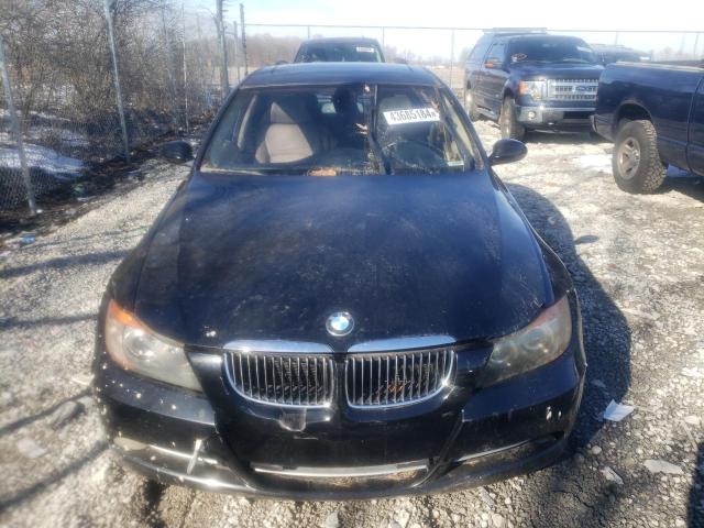 WBAVB73517PA85691 - 2007 BMW 335 I BLACK photo 5