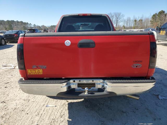 3FTZF1729YMA80202 - 2000 FORD F-150 RED photo 6