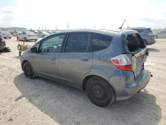 JHMGE8H3XDC021101 - 2013 HONDA FIT GRAY photo 2