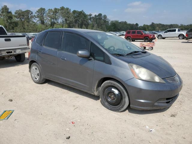 JHMGE8H3XDC021101 - 2013 HONDA FIT GRAY photo 4