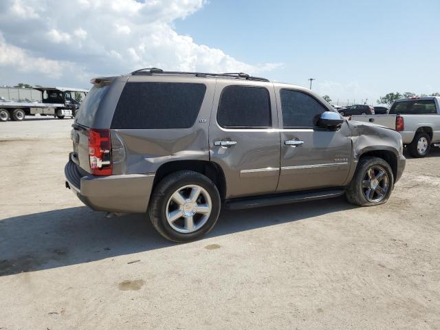 1GNSCCE02ER215125 - 2014 CHEVROLET TAHOE C1500 LTZ GRAY photo 3