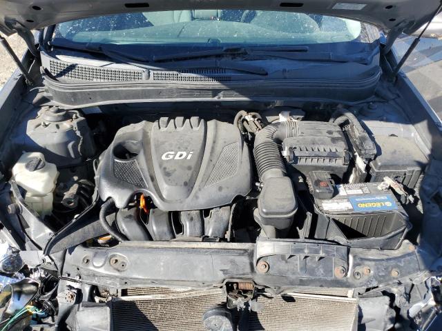 5NPEB4AC8BH270826 - 2011 HYUNDAI SONATA GLS GRAY photo 11