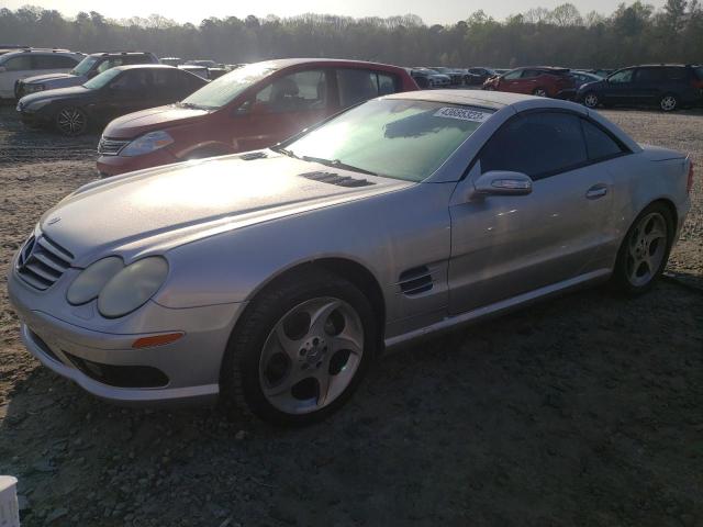 WDBSK75F74F064627 - 2004 MERCEDES-BENZ SL 500 SILVER photo 1