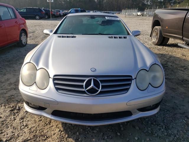 WDBSK75F74F064627 - 2004 MERCEDES-BENZ SL 500 SILVER photo 5