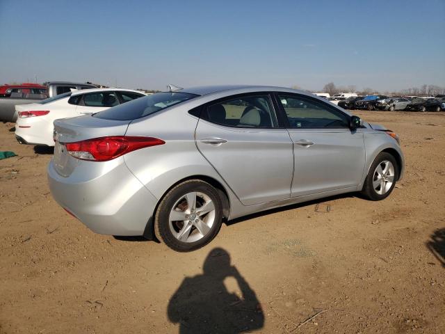 5NPDH4AE4DH171886 - 2013 HYUNDAI ELANTRA GLS SILVER photo 3