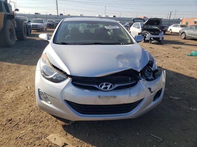 5NPDH4AE4DH171886 - 2013 HYUNDAI ELANTRA GLS SILVER photo 5