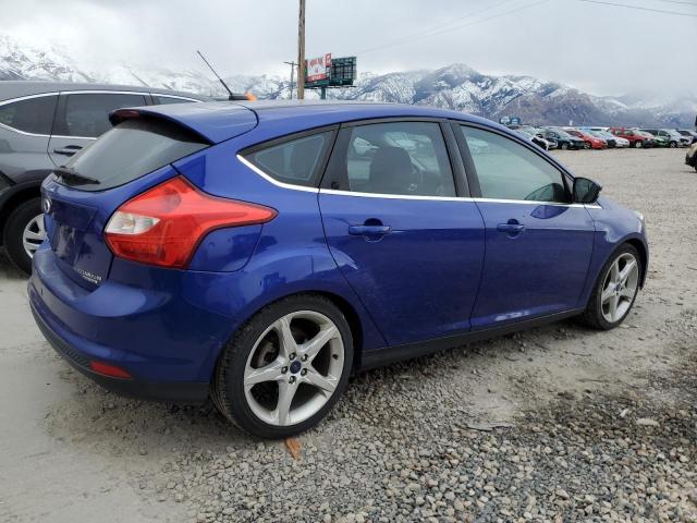 1FADP3N25EL268921 - 2014 FORD FOCUS TITANIUM BLUE photo 3