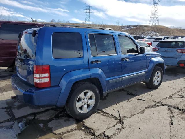 1J8GN28K79W541454 - 2009 JEEP LIBERTY SPORT BLUE photo 3