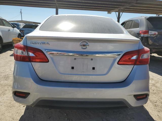 3N1AB7AP2HY402304 - 2017 NISSAN SENTRA S SILVER photo 6