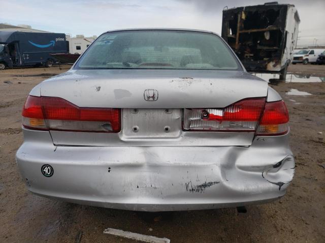 JHMCG55402C035395 - 2002 HONDA ACCORD LX SILVER photo 6