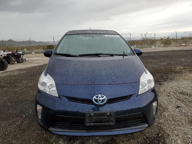 JTDKN3DU7D1707265 - 2013 TOYOTA PRIUS BLUE photo 5