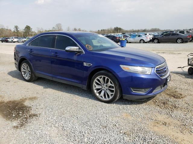 1FAHP2F81DG235257 - 2013 FORD TAURUS LIMITED BLUE photo 4