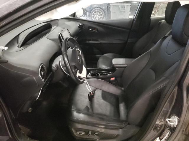 JTDKARFP7H3040195 - 2017 TOYOTA PRIUS PRIM ნაცრისფერი ფოტო 7