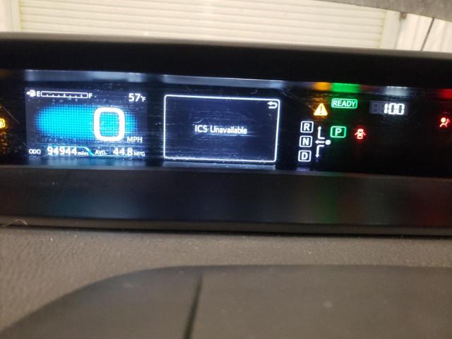 JTDKARFP7H3040195 - 2017 TOYOTA PRIUS PRIM ნაცრისფერი ფოტო 9