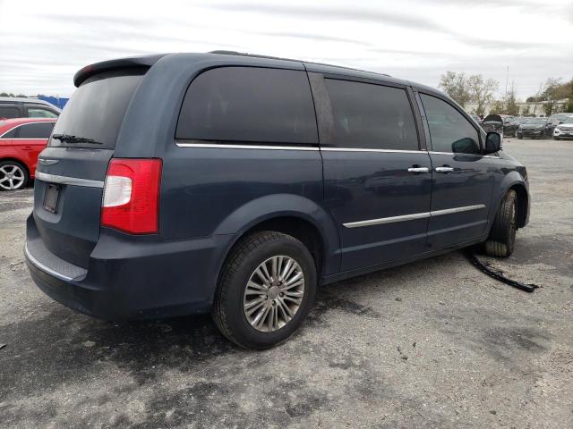 2C4RC1CG7ER138421 - 2014 CHRYSLER TOWN & COU TOURING L GRAY photo 3