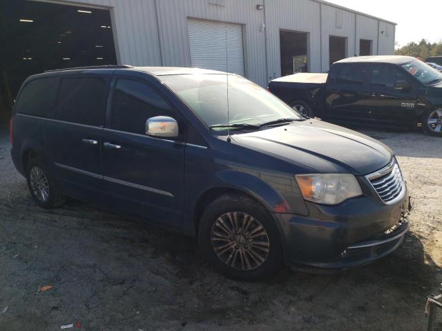 2C4RC1CG7ER138421 - 2014 CHRYSLER TOWN & COU TOURING L GRAY photo 4