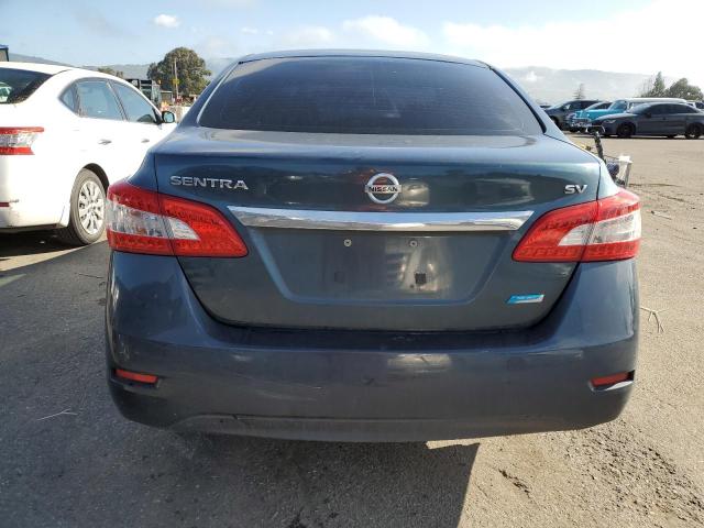 3N1AB7AP1EY229760 - 2014 NISSAN SENTRA S GRAY photo 6