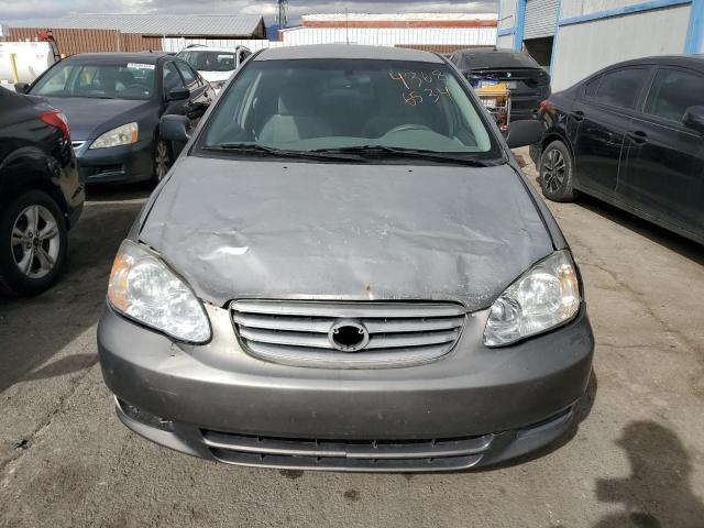 1NXBR32E23Z092763 - 2003 TOYOTA COROLLA CE GRAY photo 5