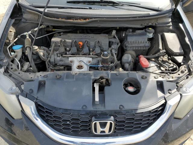 2HGFB2F9XDH511191 - 2013 HONDA CIVIC EXL შავი ფოტო 11