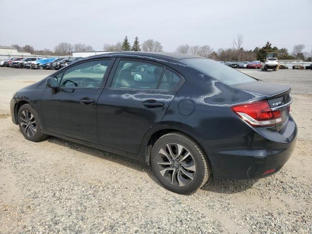2HGFB2F9XDH511191 - 2013 HONDA CIVIC EXL შავი ფოტო 2
