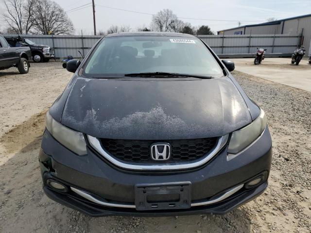 2HGFB2F9XDH511191 - 2013 HONDA CIVIC EXL BLACK photo 5