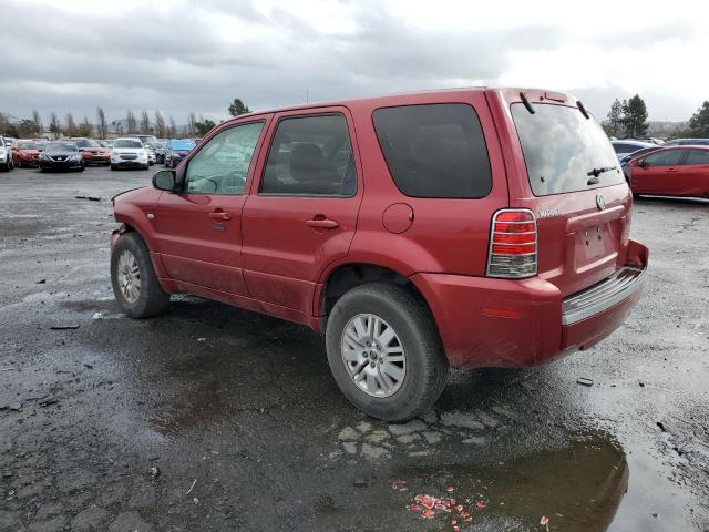 4M2YU81187KJ19436 - 2007 MERCURY MARINER LUXURY BURGUNDY photo 2