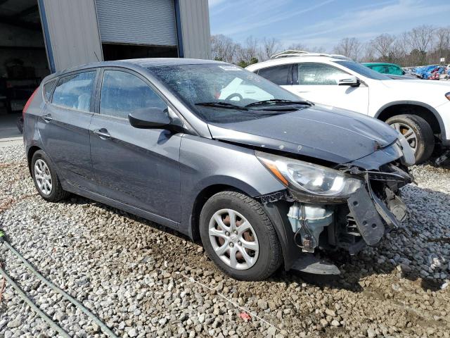 KMHCT5AE4CU042398 - 2012 HYUNDAI ACCENT GLS GRAY photo 4