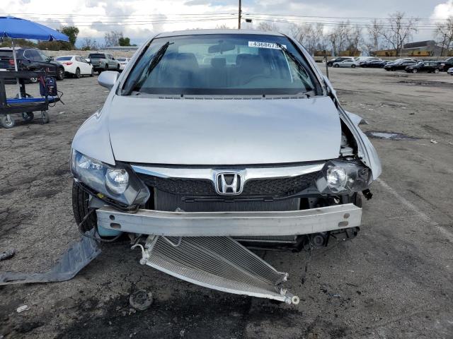 19XFA1F99AE032327 - 2010 HONDA CIVIC EXL SILVER photo 5