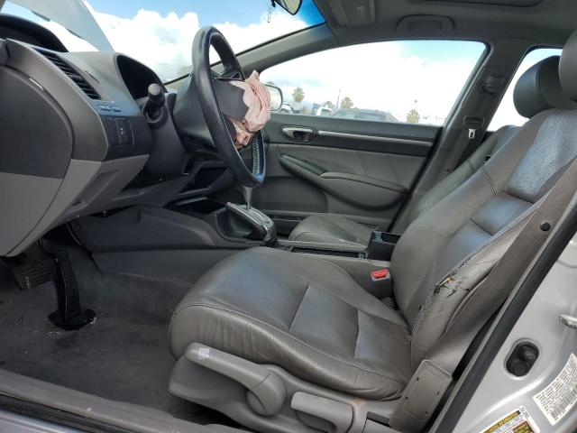 19XFA1F99AE032327 - 2010 HONDA CIVIC EXL ვერცხლისფერი ფოტო 7