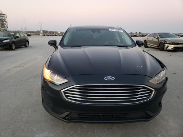 3FA6P0HD3LR149753 - 2020 FORD FUSION SE BLACK photo 5