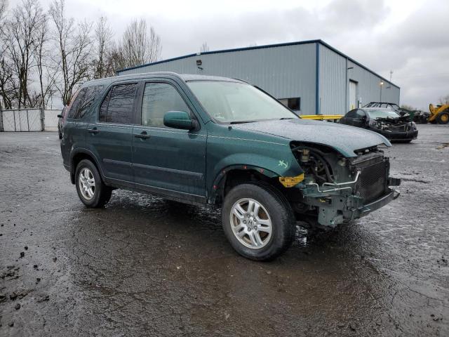 JHLRD78873C030391 - 2003 HONDA CR-V EX GREEN photo 4