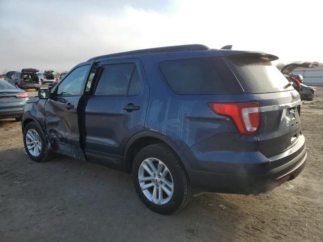 1FM5K7B86GGA09164 - 2016 FORD EXPLORER BLUE photo 2