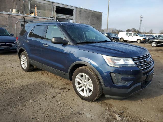 1FM5K7B86GGA09164 - 2016 FORD EXPLORER BLUE photo 4