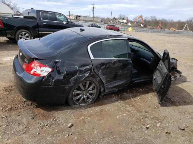 JN1CV6AR1CM671126 - 2012 INFINITI G37 BLACK photo 3