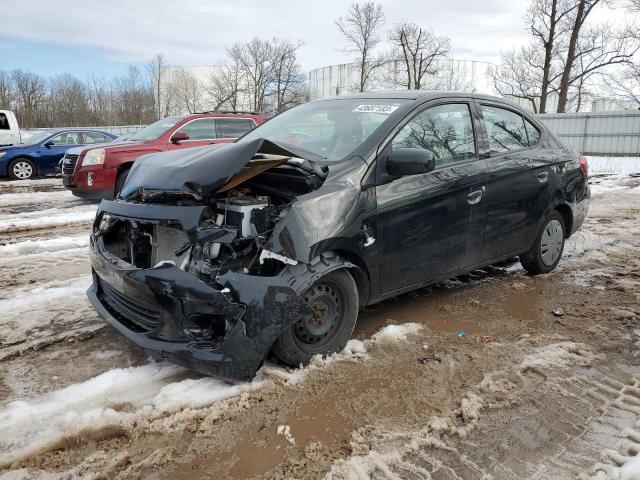 ML32F3FJ6HHF18299 - 2017 MITSUBISHI MIRAGE G4 ES შავი ფოტო 1