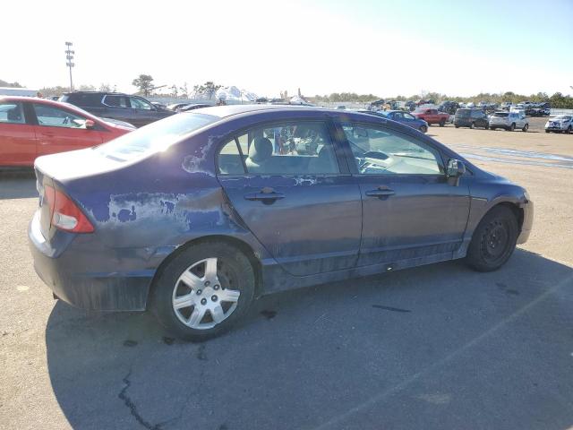 2HGFA16569H533478 - 2009 HONDA CIVIC LX BLUE photo 3