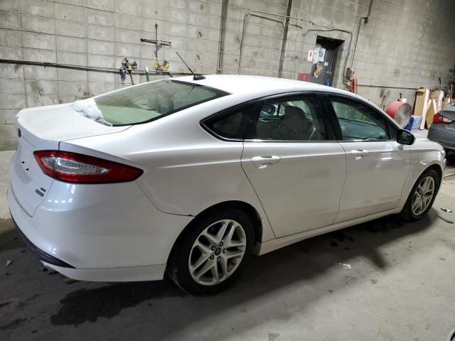 3FA6P0HR5DR201848 - 2013 FORD FUSION SE WHITE photo 3